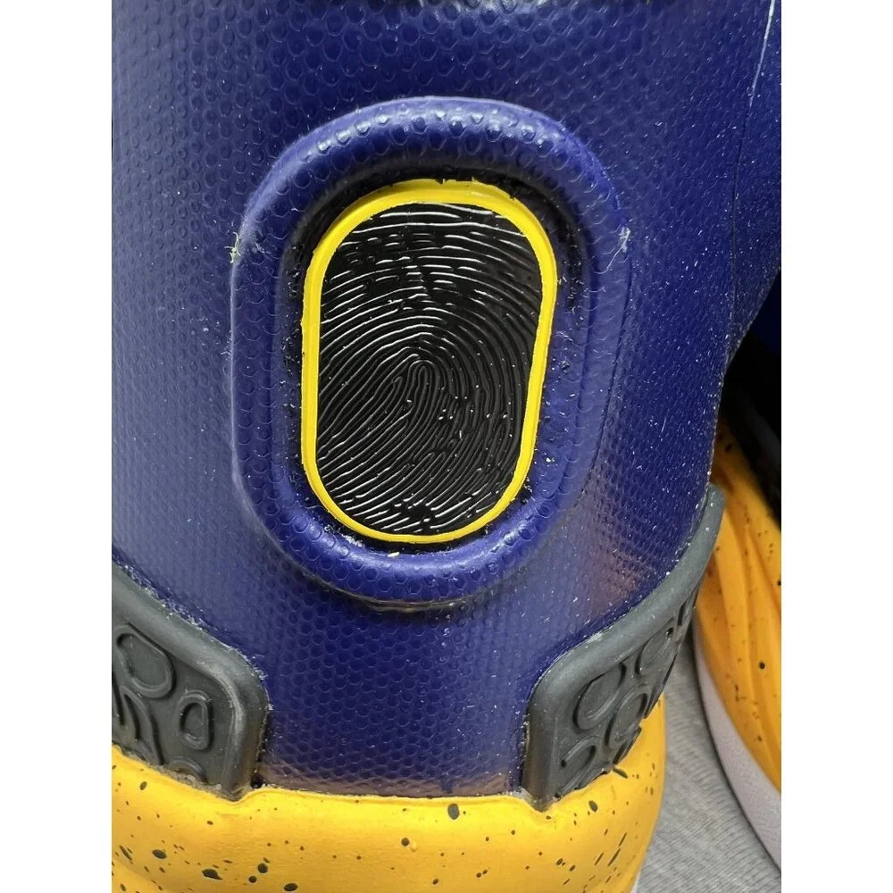 Q4 Sports DC2-I Basketball Shoes Mens Size 15 Navy‎ Black Gold High Top